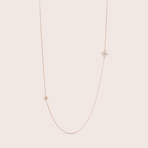 Princess Flower | Colar com Madreprola e Diamantes