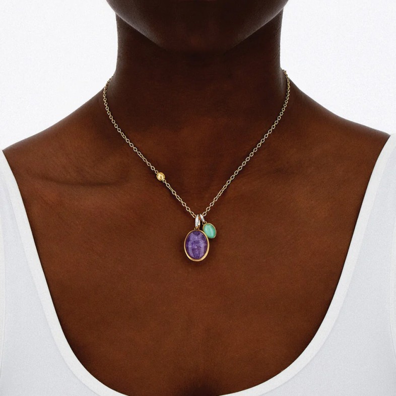 Fio com pendente de Ouro | Boules