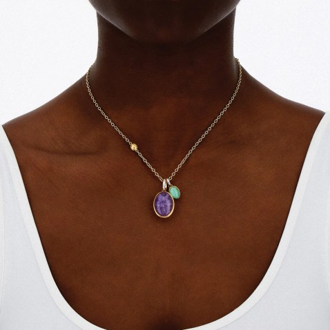 Fio com pendente de Ouro | Boules