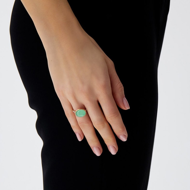 Anel Ouro e Jadeta | Boules