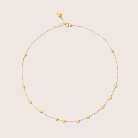 Colar Soffio com Boules em Ouro 18k | lite