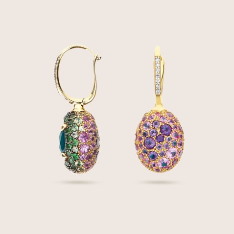 Brincos com Pedras Preciosas | Reverse