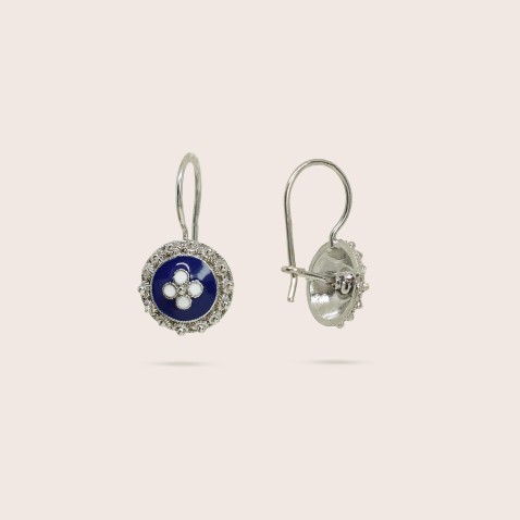 Enamel Earrings | Rosas Portuguesas