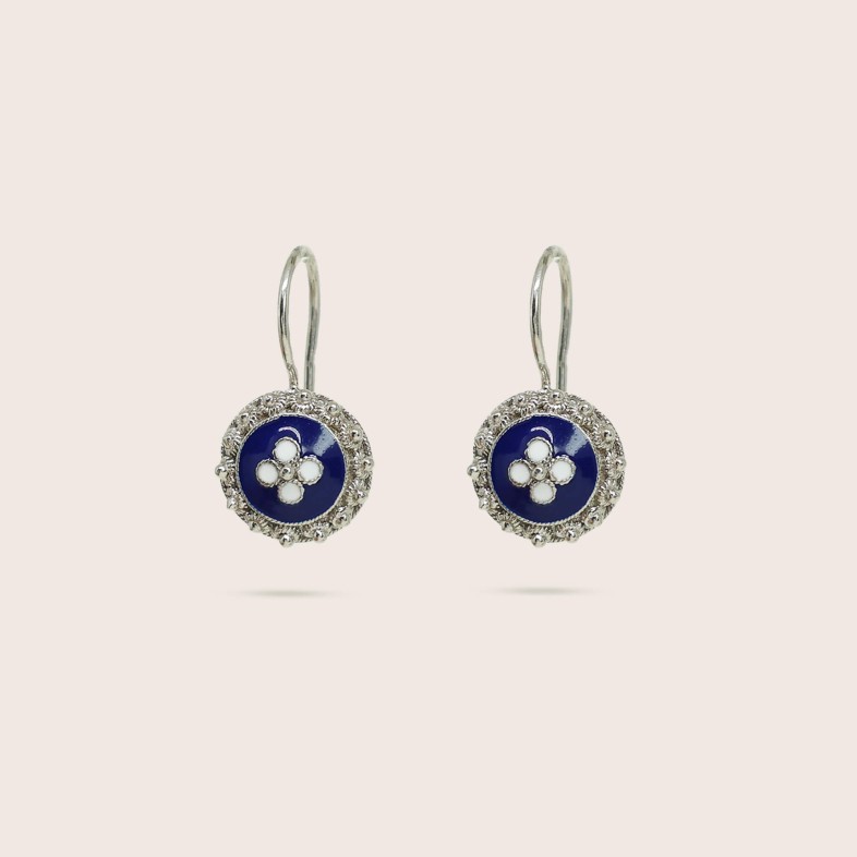 Enamel Earrings | Rosas Portuguesas