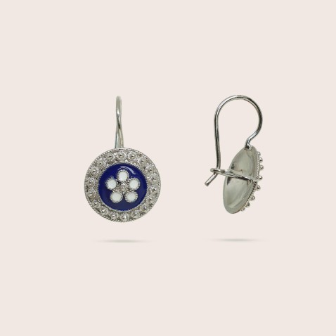 Enamel Earrings | Rosas Portuguesas