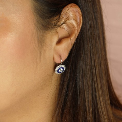 Enamel Earrings | Rosas Portuguesas