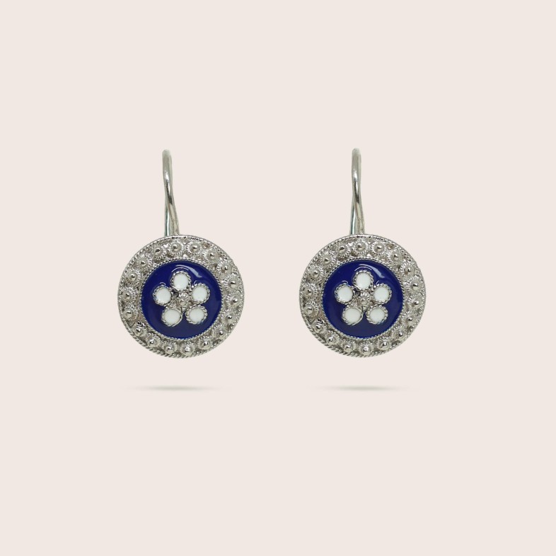 Enamel Earrings | Rosas Portuguesas