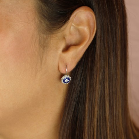 Enamel Earrings | Rosas Portuguesas