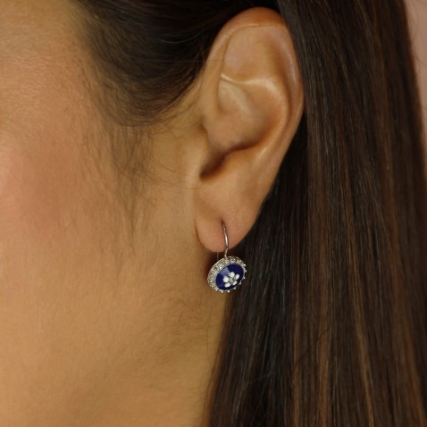 Enamel Earrings | Rosas Portuguesas