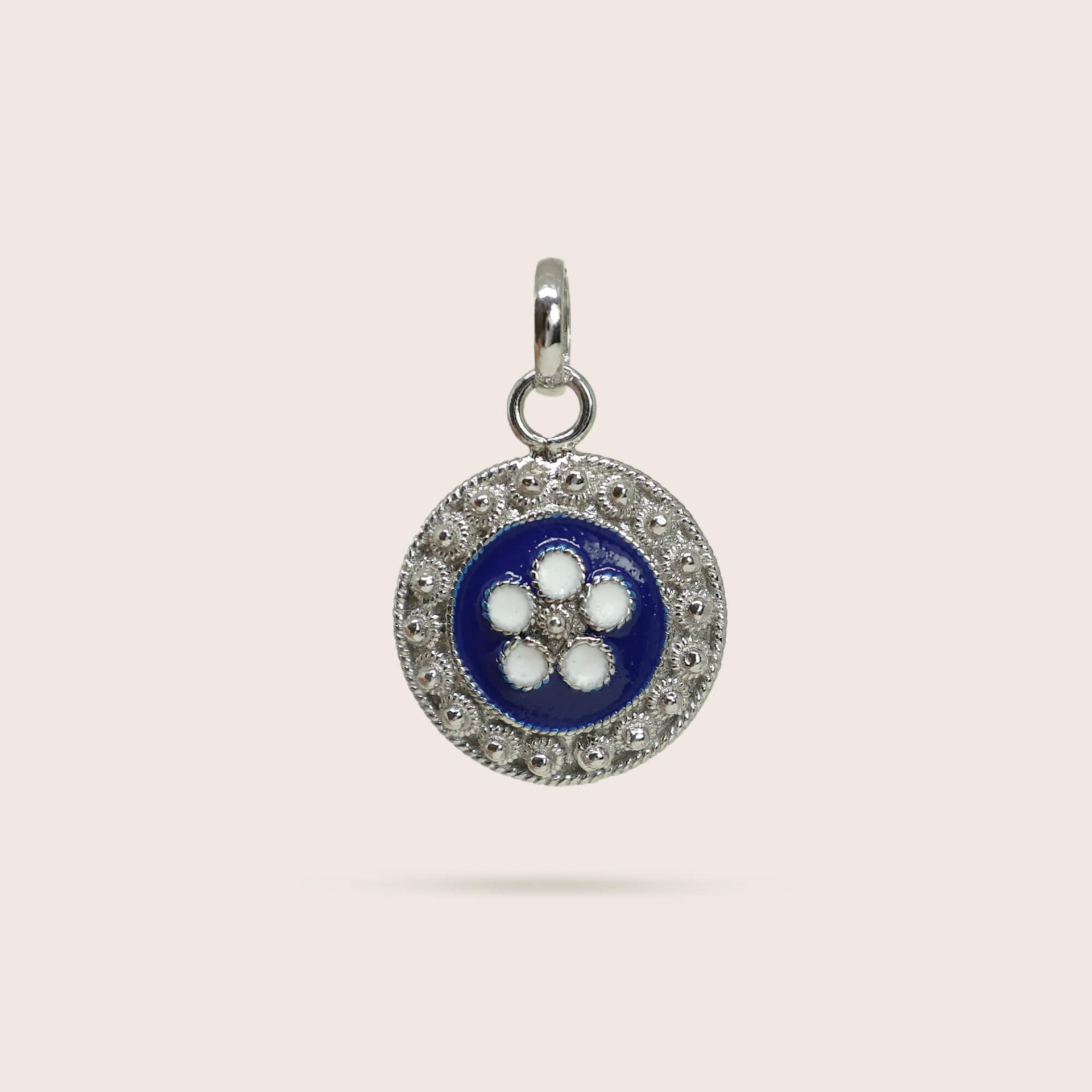 Enamel Medal Pendant | Rosas Portuguesas