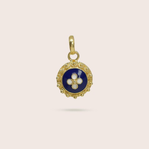 Medalha Prata Dourada Caramujo | Rosas Portuguesas