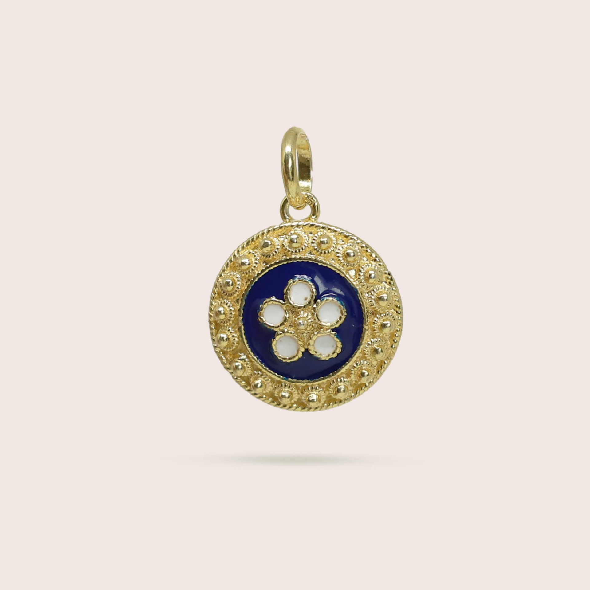 Enamel Medal pendant | Rosas Portuguesas