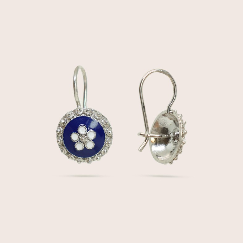 Enamel Earrings | Rosas Portuguesas