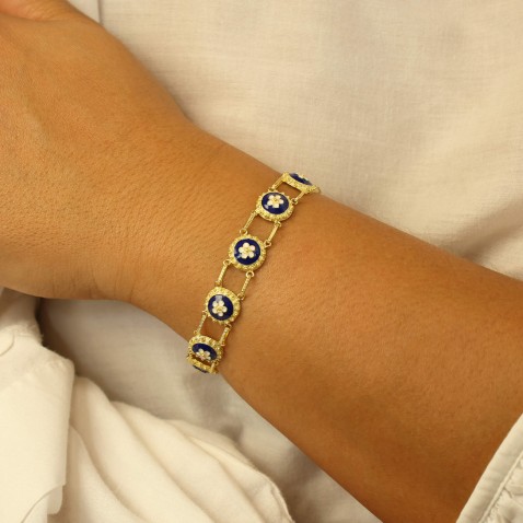 Pulseira Prata 925 Caramujo | Rosas Portuguesas