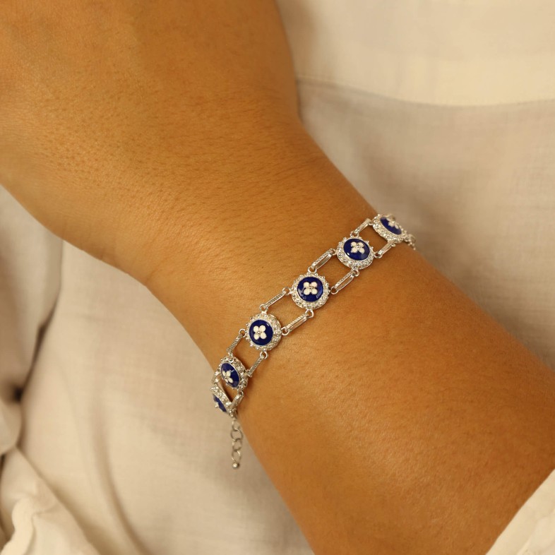 Pulseira Prata 925 Caramujo | Rosas Portuguesas