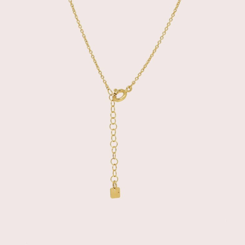 Silver Necklace with Pearl