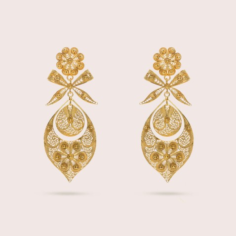 BRINCOS OURO 19,2K | Bloom