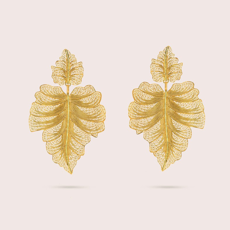 Brincos pendentes Ouro 19,2K | Roots