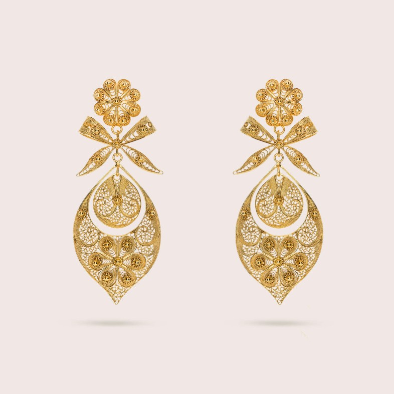 BRINCOS OURO 19,2K | Bloom