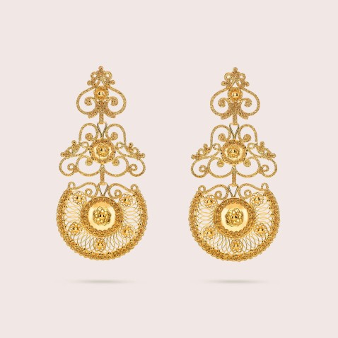 BRINCOS OURO 19,2K | Bolero