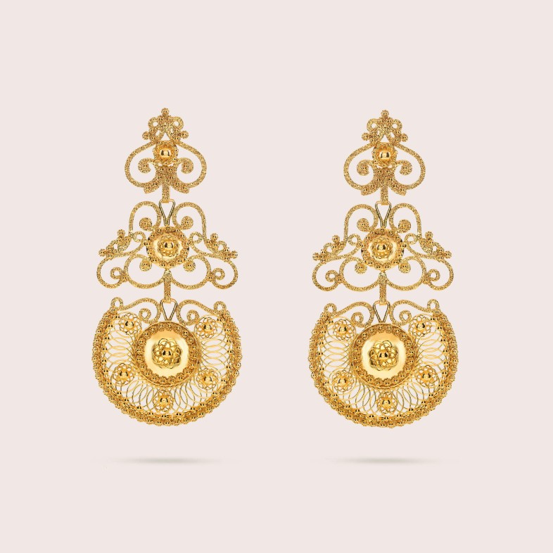BRINCOS OURO 19,2K | Bolero