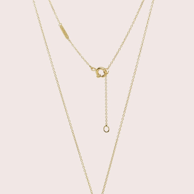 Fio com pendente Ouro 19,2k | Diamond Filigree