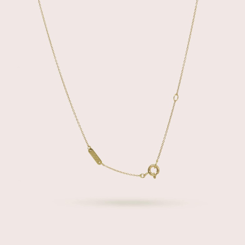 19.2K GOLD PENDANT NECKLACE | DIAMOND FILIGREE