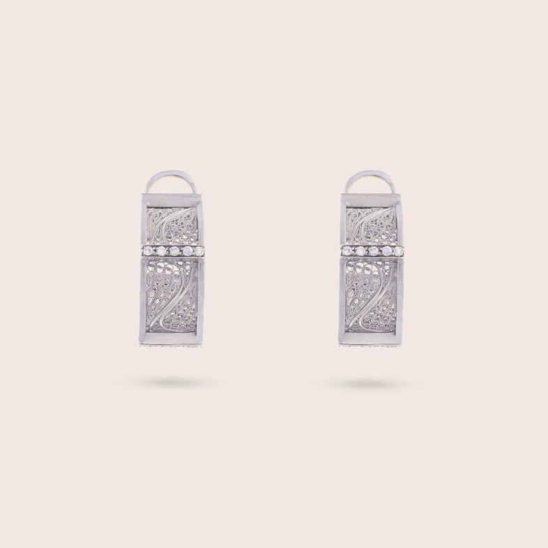 DECO FILIGREE | Brincos com Diamantes