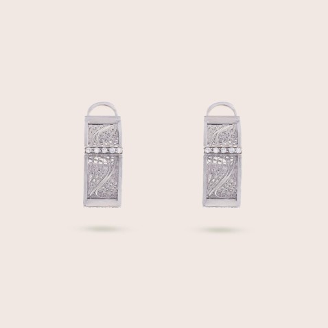 DECO FILIGREE | Diamond Earrings