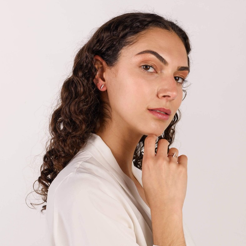 Brincos com Diamantes