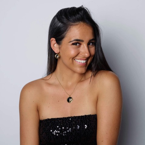 Bamboo | Diamond and Onyx Earrings