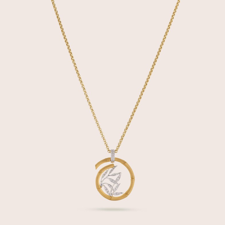 Bamboo | Colar com Diamantes