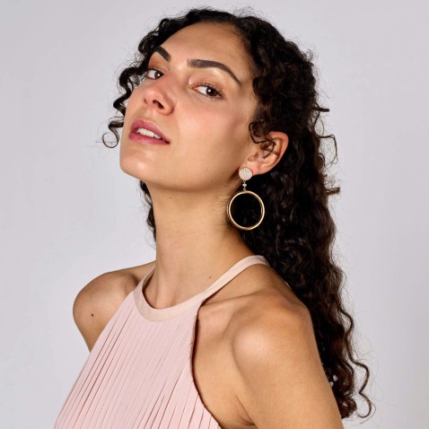 Circles | Diamond Earrings