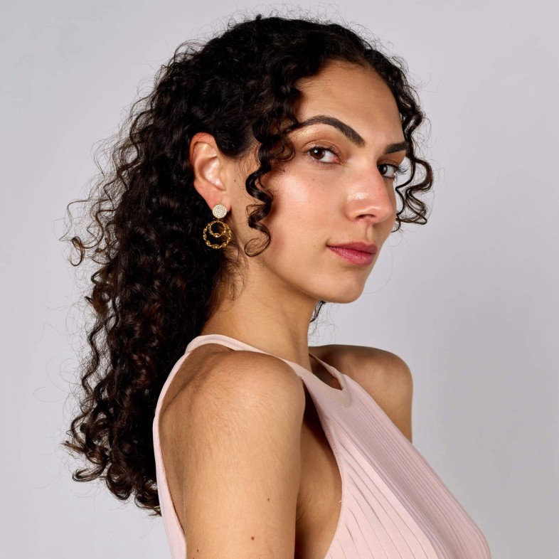 Circles | Diamond Earrings