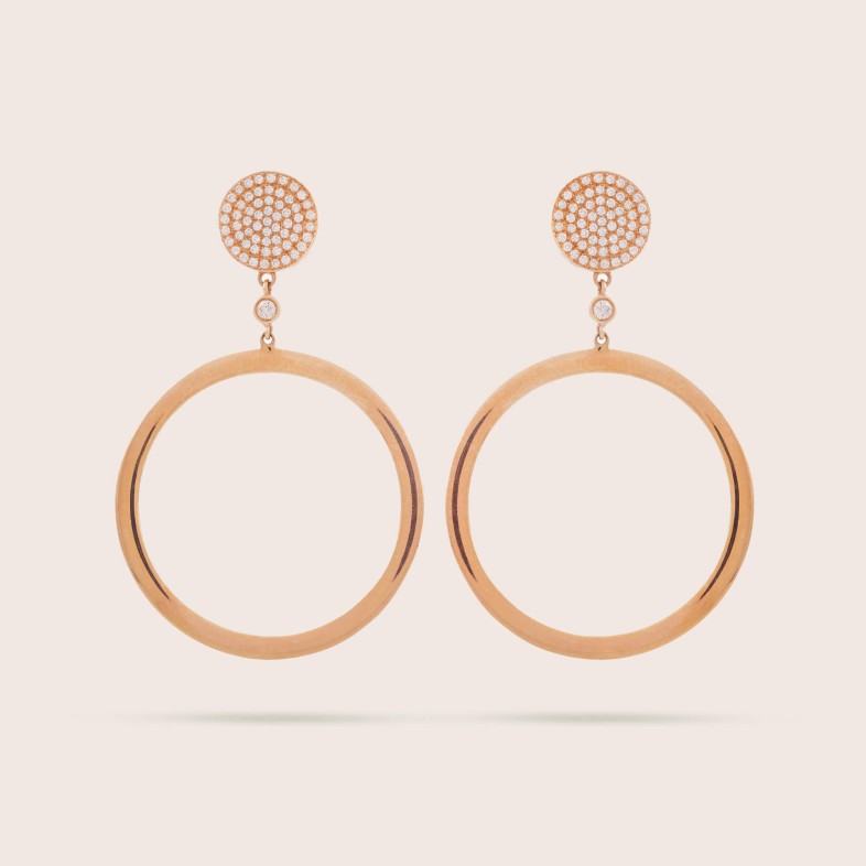 Circles | Brincos com Diamantes