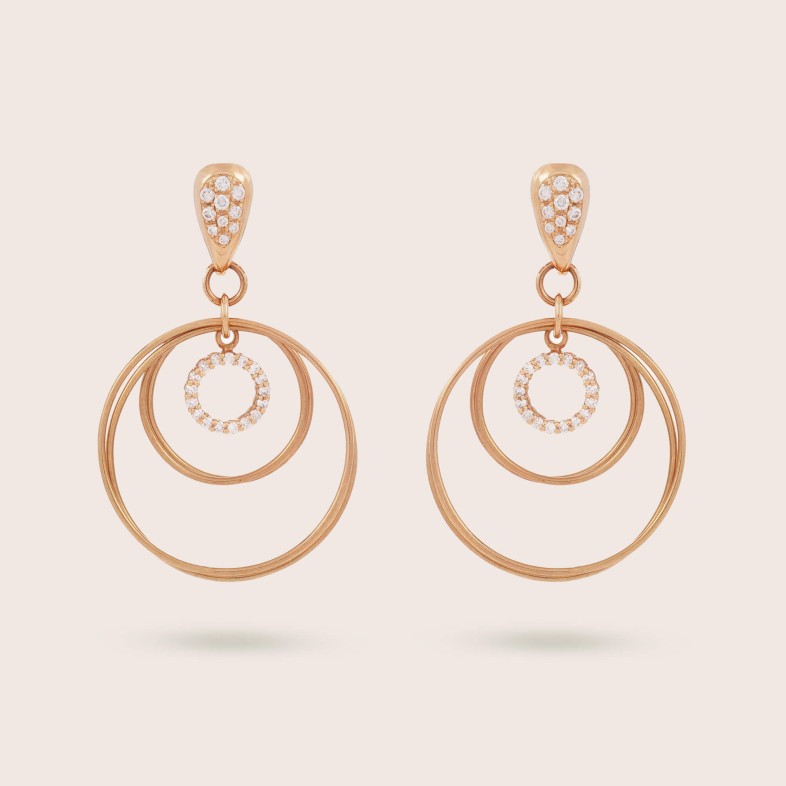 Circles | Brincos com Diamantes