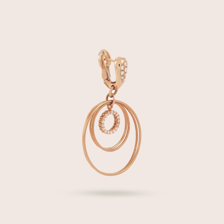 Circles | Diamond Earrings