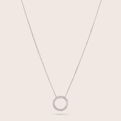 Circles | Diamond Pendant Necklace