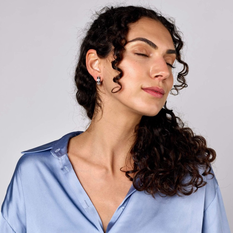 Circles | Diamond Earrings