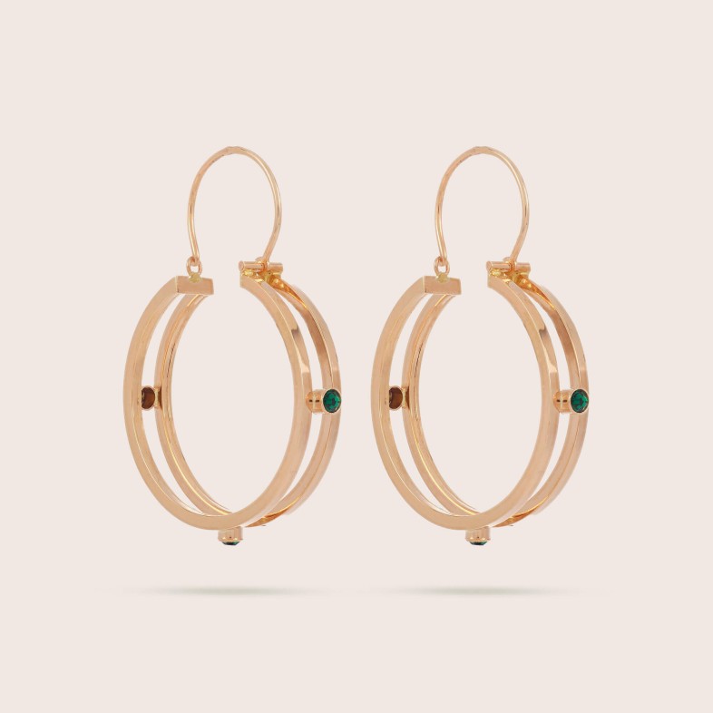 Circles | Argolas com Cristais