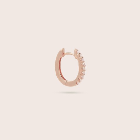Circles | Diamond Hoop Earrings