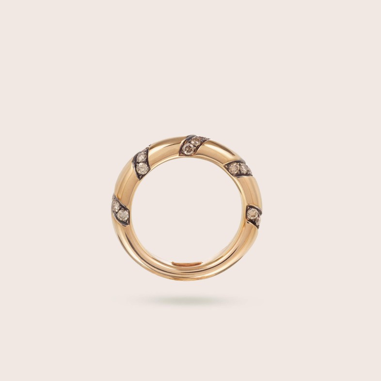 Brown Diamond Ring