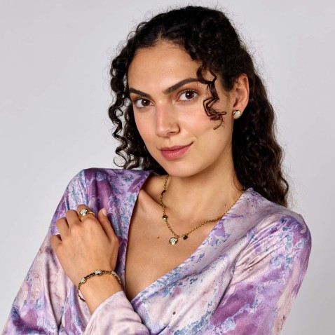 Dahlia | Diamond Earrings