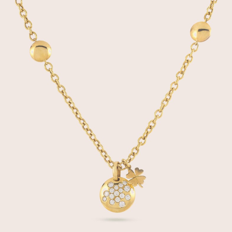 Dahlia | Diamond Pendant Necklace