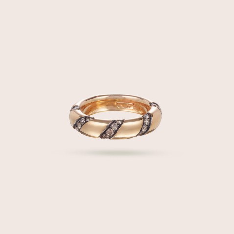Brown Diamond Ring