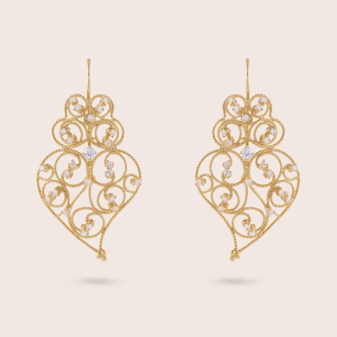 Diamond Filigree | Brincos