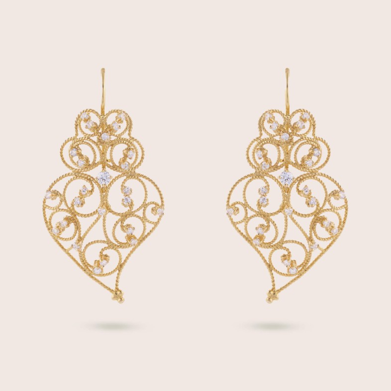 Diamond Filigree | Brincos