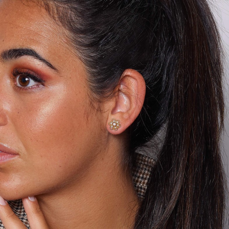 Diamond Filigree | Earrings