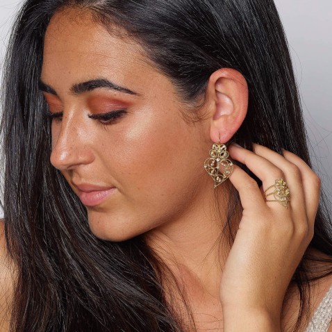 Diamond Filigree | Earrings