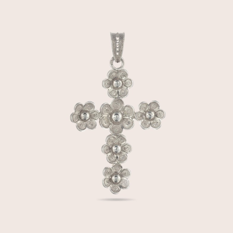 Flor | Cross pendant